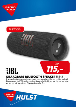 JBL Bluetooth Speaker 115,-