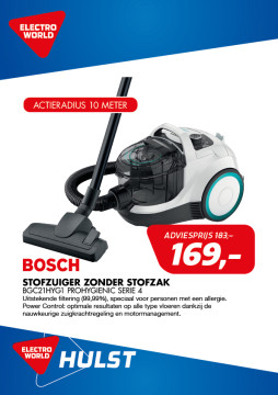 Bosch BGC21HYG1 PROHYGIENIC SERIE 4