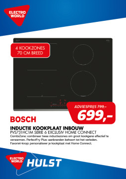 Bosch PVS731HC1M Serie 6 EXCLUSIV HOME CONNECT
