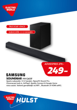 Samsung Soundbar HW-Q600F