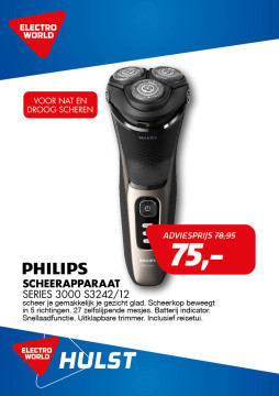 Philips scheerapparaat Series 3000 S3242/12