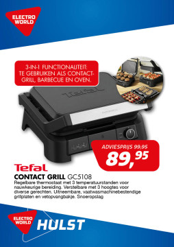 Tefal CONTACT GRILL GC5108