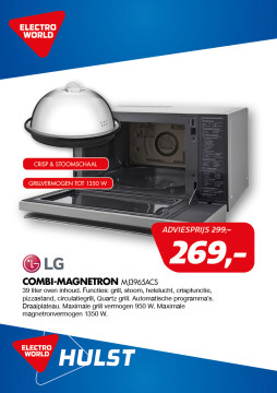 LG COMBI-magnetron MJ3965ACS