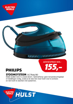 PHILIPS STOOMSYSTEEM GC7846/80