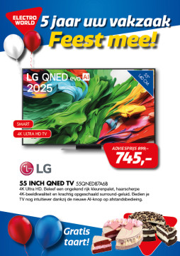 LG 55 inch QNED TV 55QNED87A6B