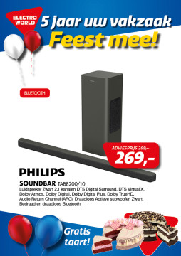 Philips Soundbar TAB8200/10