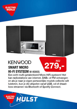Kenwood Smart Micro  Hi-Fi Systeem M-9000S